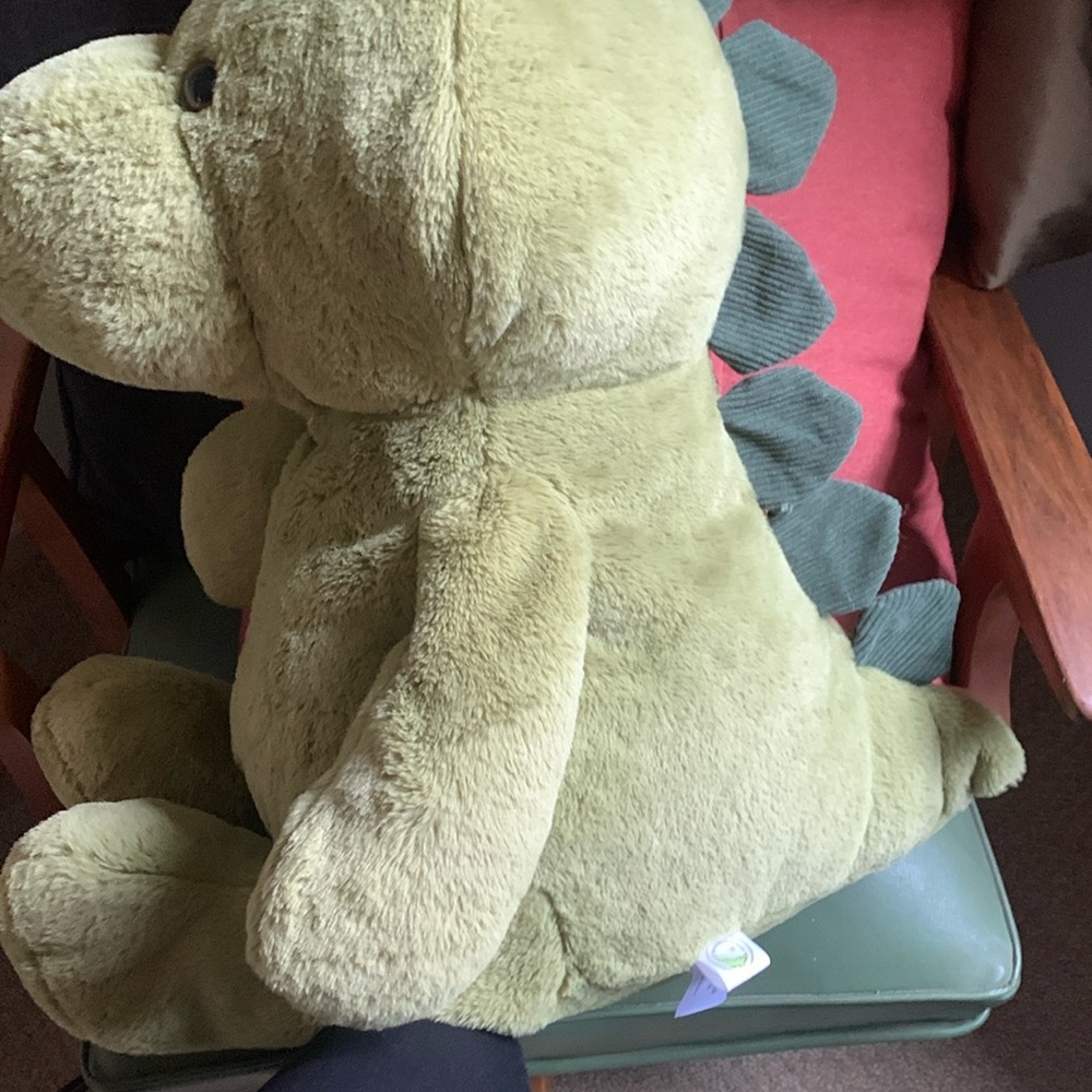 Large, dinosaur, stuffed animal